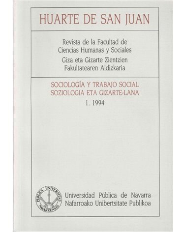 Huarte de San Juan. Sociología y Trabajo Social. Núm. 1