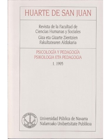 Huarte de San Juan. Psicología y Pedagogía. Nº 1 (1995)
