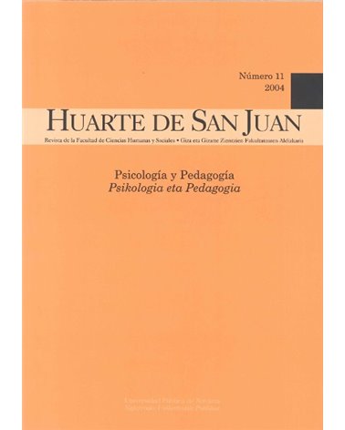Huarte de San Juan. Psicología y Pedagogía. Nº 11 (2004)